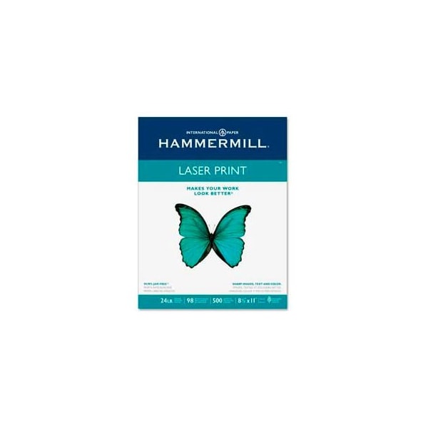 Hammermill Laser Paper HAM White 81/2 x 11 24 lb. 500 Sheets